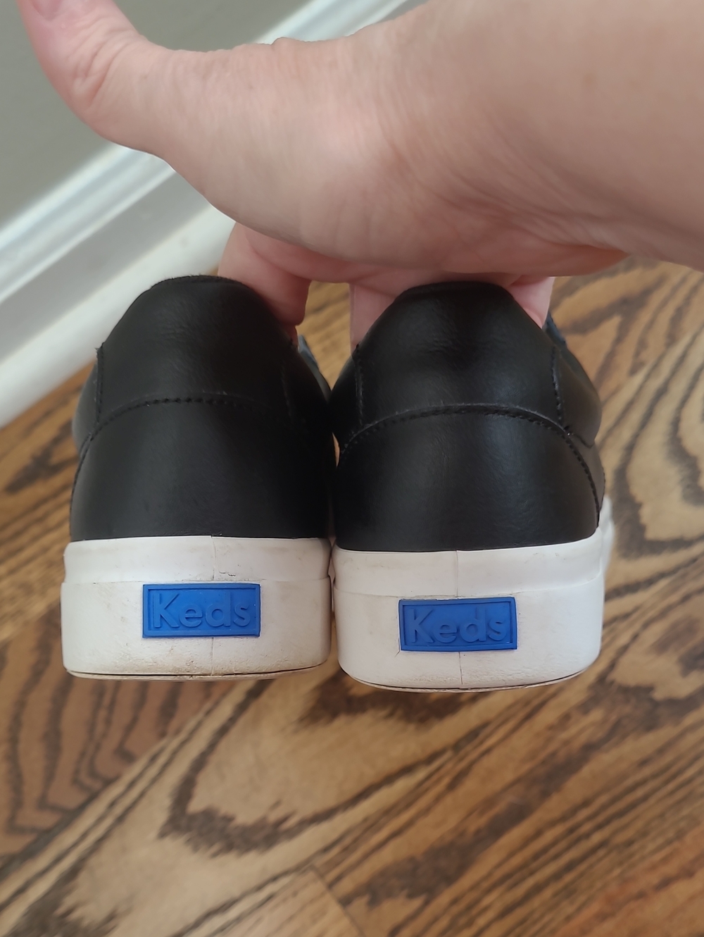 Keds Pursuit Zip Leather Slip-On Zip Sneakers Size 8 - Picture 4 of 10